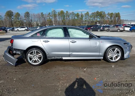 2016 Audi A6 Premium Plus from USA, damaged, VIN WAUFGAFC9GN075853